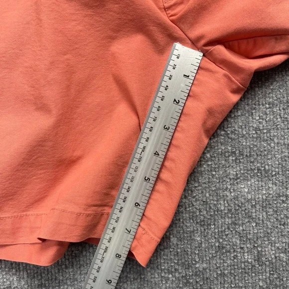 Peter Millar Mens 35 Coral Orange Crown Comfort Shorts MS24B16 Golf Casual - Picture 3 of 6